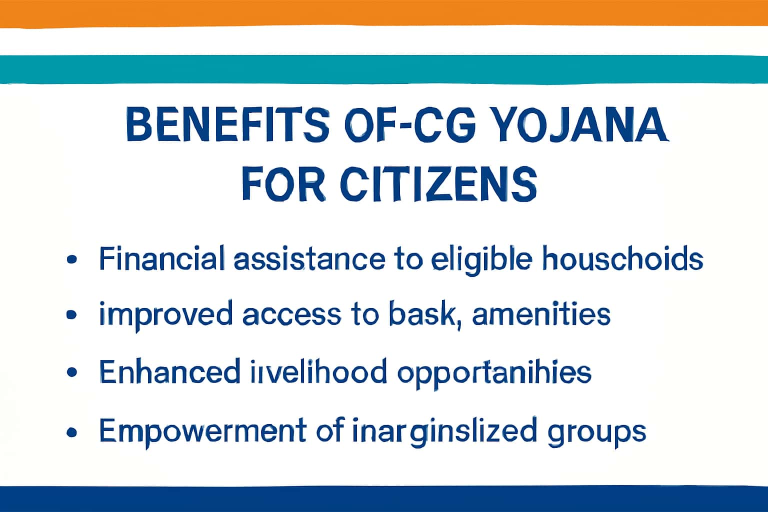Benefits of CG Yojana for Citizens